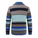 Montclair | Men’s Colorblock Lapel Knit Jacket