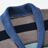 Montclair | Men’s Colorblock Lapel Knit Jacket