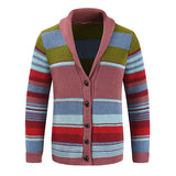 Montclair | Men’s Colorblock Lapel Knit Jacket