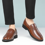 Orsino | Men’s Leather Slip-On Loafers